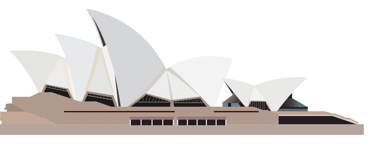 —Pngtree—sydney opera house building in_5455438